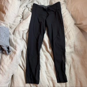 Lululemon All Meshed Up 7/8 Tight - Black Size2